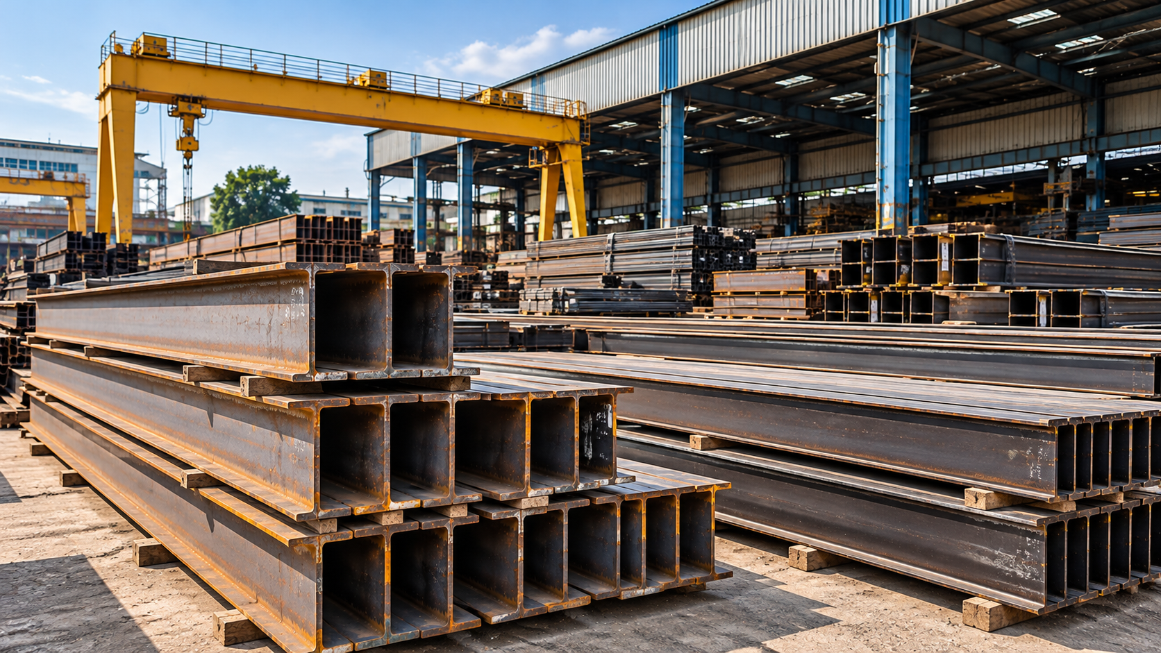 Heavy Structural Steel Beams and Columns